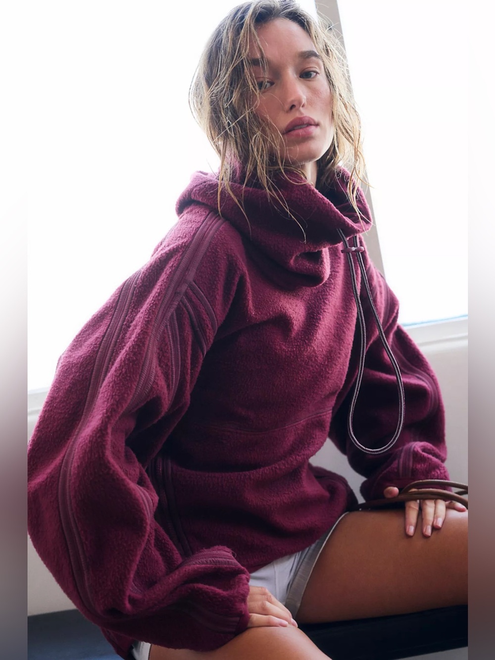 Free people Limitless Fleece mahogany